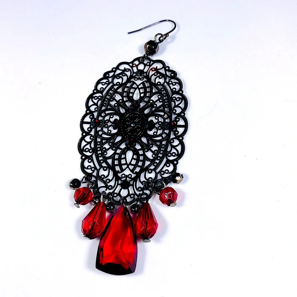 Goth Vintage Unique SINGLE Earring Statement Streetwear
